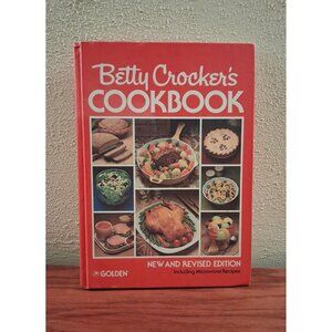 Betty Crocker’s Cookbook New & Revised Edition 1970s Vintage Red Hardcover